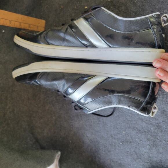 Mens Creative Recreation patent Blk/White Sneaker SZ 14 - Picture 3 of 10